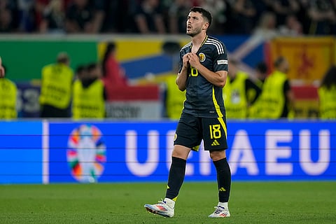 Scotland's Lewis Morgan